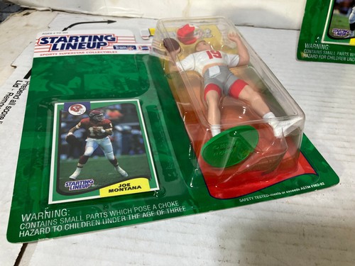 Starting Lineup 1994 Dan Marino Dolphins, Joe Montana Chiefs Figures w/card - Picture 4 of 7
