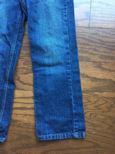 Boys Size 7x Boot Cut Lee Jeans - Picture 5 of 8
