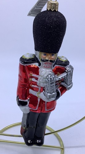Glaswaren Kunst Studio hängendes Ornament Turmwächter Beefeater London Guard  - Bild 2 von 6