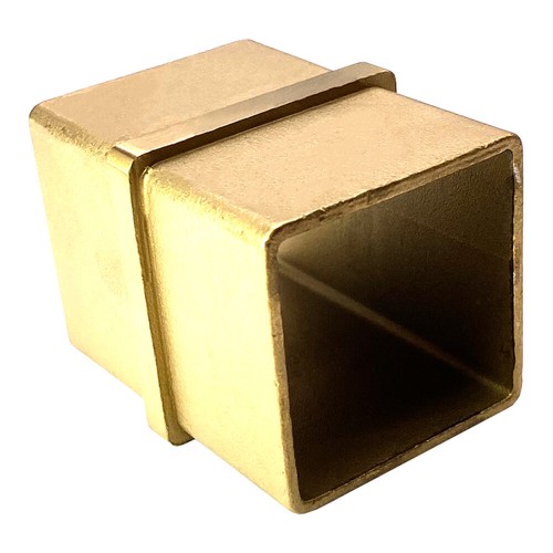 Conector empotrado de acero inoxidable de grado 316 para tubo cuadrado de 2" x 2" - Imagen 11 de 37