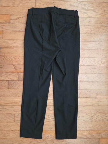 J.Crew pantalon noir petit slim cropped rubis stretch sergé noir K0106 taille 4P - Photo 4/6