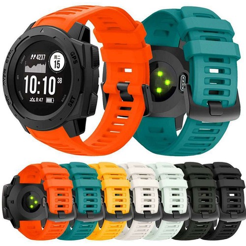 Para Garmin Instinct | Instinct 2 2S correa de correa de reloj inteligente de silicona y funda cubierta - Imagen 7 de 259