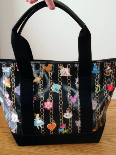 Dooney & Bourke DISNEY Totes *Holiday *Lion King *Belle *Black Charms w/wristlet - Picture 42 of 73
