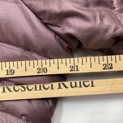 Eddie Bauer High Pass Daunenjacke Dusty Purple Damen Petite Small PS Neu mit Etikett - Bild 9 von 10