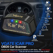 Vgate iCar Pro BLE OBD2 Bluetooth Scanner for iPhone, Android, and Windows