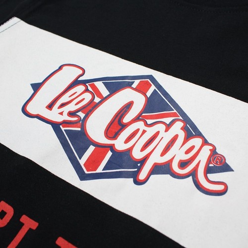 Lee Cooper Long Sleeve T-Shirt For Boys. Black Color. Gift For Child - Picture 7 of 9