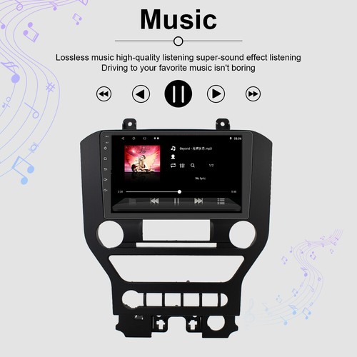 4+64GB ANDROID 13 FOR FORD MUSTANG 2015-2021 CAR STEREO RADIO GPS NAVI CARPLAY - Picture 8 of 14