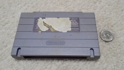 Cartucho de fútbol americano SNES Super Nintendo, Capcom's NFL MVP - Imagen 5 de 5