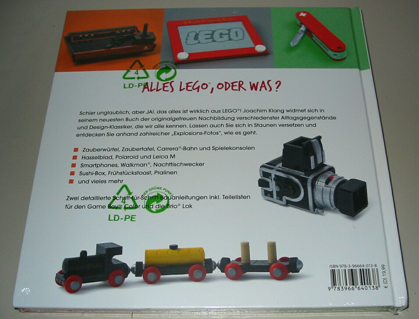 Thumbnail - Joachim Klang: Geniales Design: Das Ist Aus Lego Steinen Buch Neu