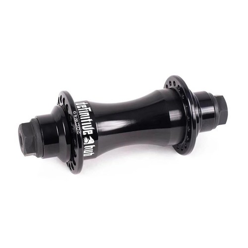 SHADOW CONSPIRACY DEFINITIVE FRONT HUB 36h BMX BIKE SEALED BEARING BLACK NEW - Afbeelding 1 van 3