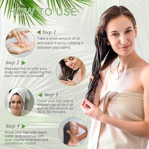 100% Pure & Unrefined Raw Batana Hair Growth Oil from Honduran Rainforests 4.2oz - Picture 4 of 7