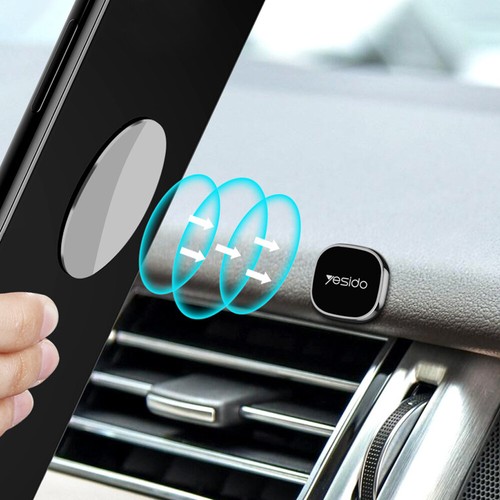Universal Magnetic Car Mount Cell Phone Holder Stand Parts For iPhone Samsung - Bild 3 von 10