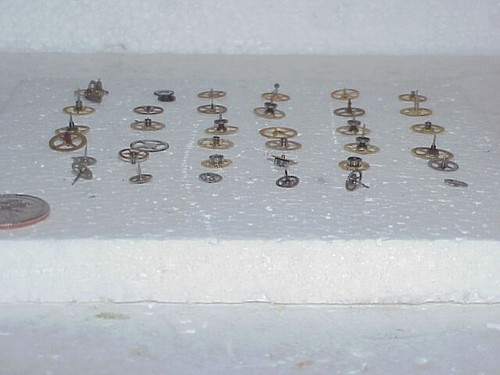 Used Brass Spoke Watch Gears Steampunk Altered Art Projects parts repair B - Picture 3 of 8