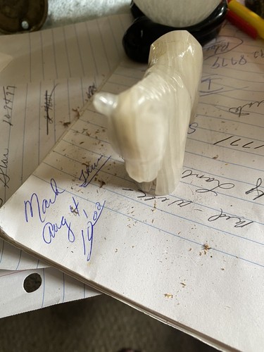 Ginuwine white onyx Donkey 2 1/2x3” - Picture 2 of 5