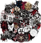 50 Random Cool Gothic Horror Punk Rock Graffiti Stickers Guitar Car Decal UK NEW