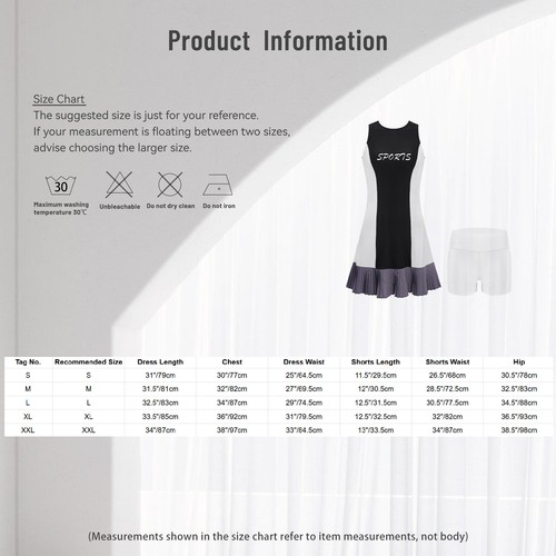 Women Set Music Festival Outfit Sports Tracksuit Badminton Sleeveless Tennis - Picture 41 of 45