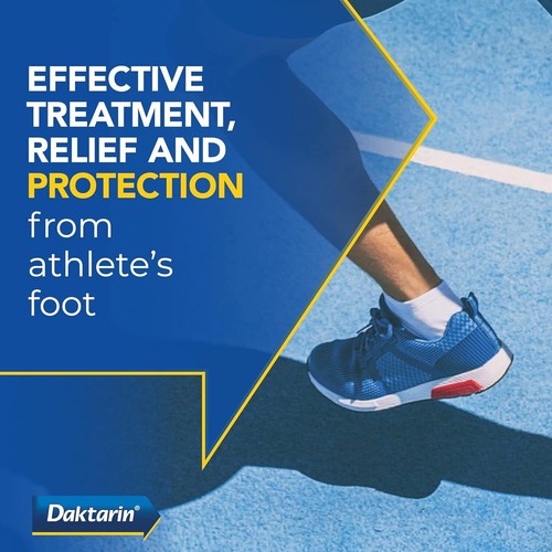 Daktarin Aktiv Feet Spray Odour Powder 100g For Athletes Foot Relief &Protection - Picture 3 of 38