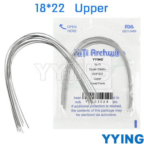 Ortodoncia Dental Super Elástico Niti Arco Alambres Rectangular Forma Ovoide U/L - Imagen 33 de 48