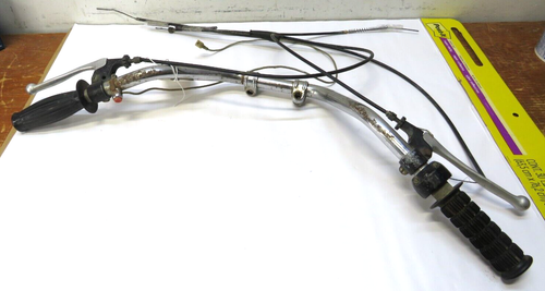 Vintage 1977 Rokon Ranger Handlebar Assembly Brake Grips Lines Mounting Assembly - Picture 2 of 12