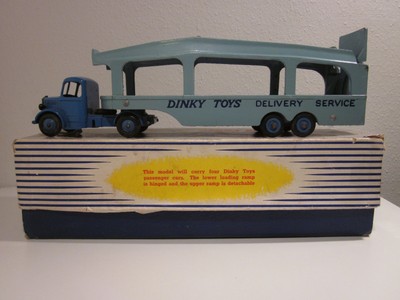 dinky toys car transporter