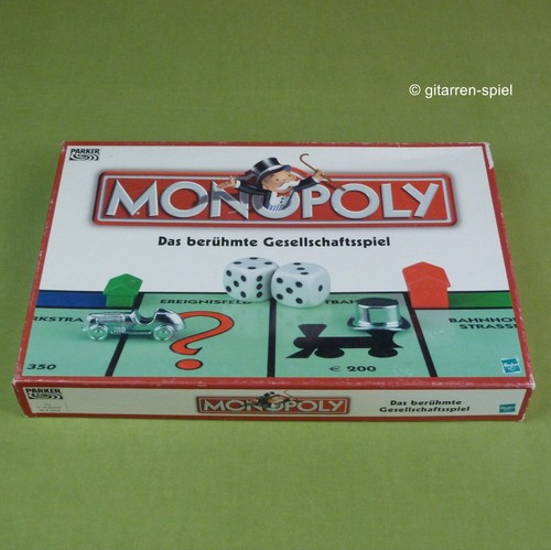 Monopoly - Komplett Top - Euro-Version für 8 Spieler mit 10 Metallfiguren Parker - Bild 5 von 6