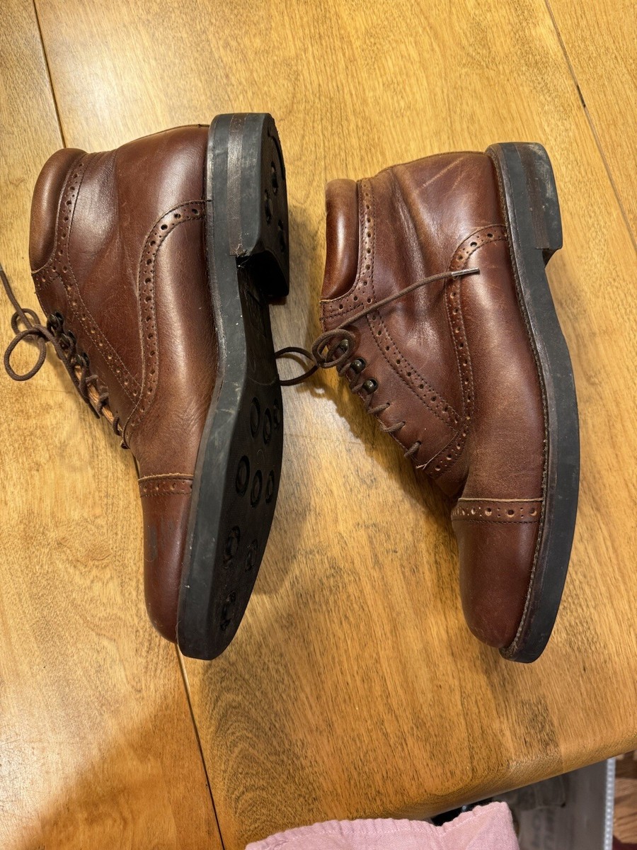 Johnston & Murphy Oxford Chukka Boots Men Sz 9 M Brown  display picture 1