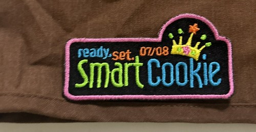 Girl Scouts USA Orange County CA Troop 1390 Brown Vest Patches Pins Girls Large - Picture 8 of 12
