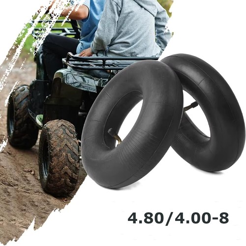Schlauch 4.80/4.00-8 Zoll Schubkarre Sackkarre Bollerwagen mit Winkelventil - Bild 1 von 5