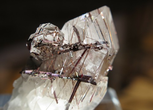 Excellent Rutile, var. Sagenite, Quartz. Diamantina, Minas Gerais, Brazil 31 gr - Picture 6 of 8