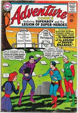 Adventure Comics #331, DC 1965 Tales of the Legion / Villains, VG