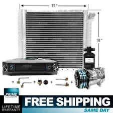 AC Kit Universal Evaporator Underdash Unit Compressor And Condenser 18 x 18