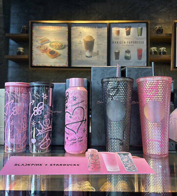 STARBUCKS BLACKPINK Official Merch Rhinestone Cold Cup STARBUCKS BLACKPINK Official Merch Rhinestone Cold Cup