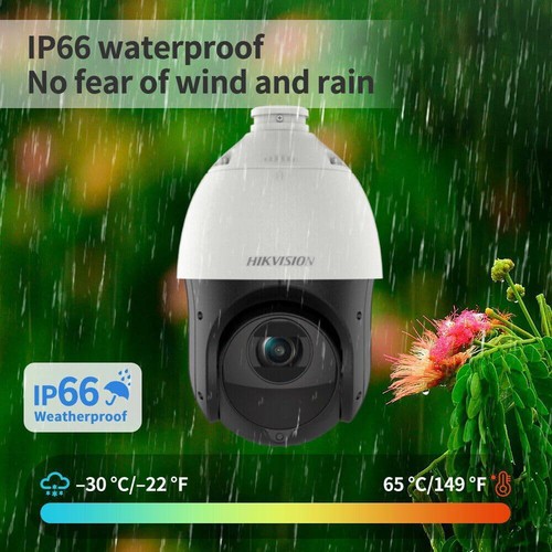 Hikvision DS-2DE4425IW-DET5 4MP 25X Zoom PTZ IP Cámara PoE Speed Dome 100m IR - Imagen 7 de 18