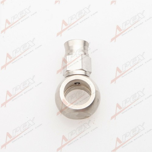 Stainless Steel Banjo Bolt AN3 AN-3 3AN To 10.2mm (3/8") Fitting Hose End - Bild 2 von 5