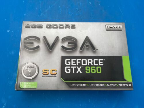 EVGA GeForce GTX 960 SC GAMING 2GB GDDR5 128-bit Grafikkarte - Bild 2 von 8