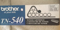 Brand Genuine Brother Tn-540 Toner Cartridge Tn540 Free Shipping Brand Genuine Brother Tn-540 Toner Cartridge Tn540 Free Shipping