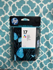 Genuine OEM HP 17 Tri Color Printer Ink Cartridge C6625AN Retail Box. New/Unopen