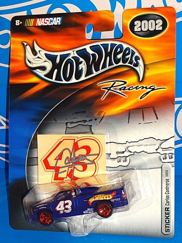 Hot Wheels 2002 Racing NASCAR Sticker Series #43 Carlos Contreras Dodge RAM 1500 - Picture 1 of 4