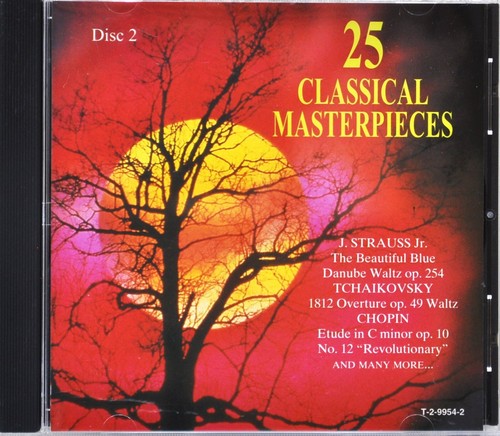 50 CLASSICAL MASTERPIECES 1996 Double CD Box Set Madacy T-2-9954 - Picture 6 of 8