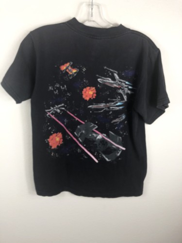 Star Wars Vintage X-Wing Fighter Plane T-Shirt Kids Boys 14-16 Youth Large - Picture 8 of 12