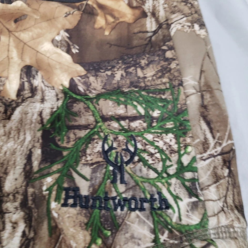 Huntworth Neck Gaiter Camo Outdoor Hunting Water Repellent Reversible orange - Image 4 of 4