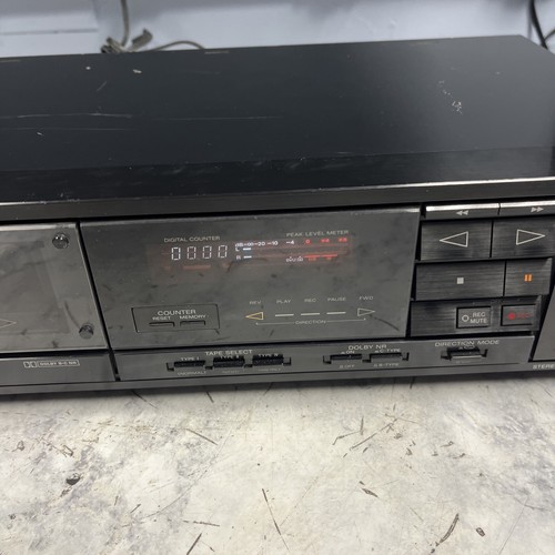 Sony TC-RX50 Stereo Cassette Deck. TURNS ON BUT DOESNT SPIN. Needs A Belt!! - Picture 5 of 14