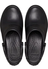 Crocs Mercy Work Clogs Croslite Slip Resistant Women SZ 11 Black Nurse Chef NWT