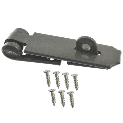 Cobertizo de garaje de seguridad con cerrojo y grapa de hierro fundido de alta resistencia 90 x 30 mm TE158 - Imagen 1 de 2