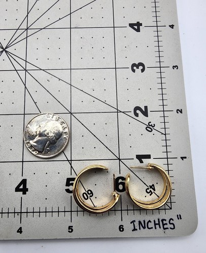 James Avery Retired 14k Eight Wires hoop Earring. Tough To Get in gold - Picture 7 of 9