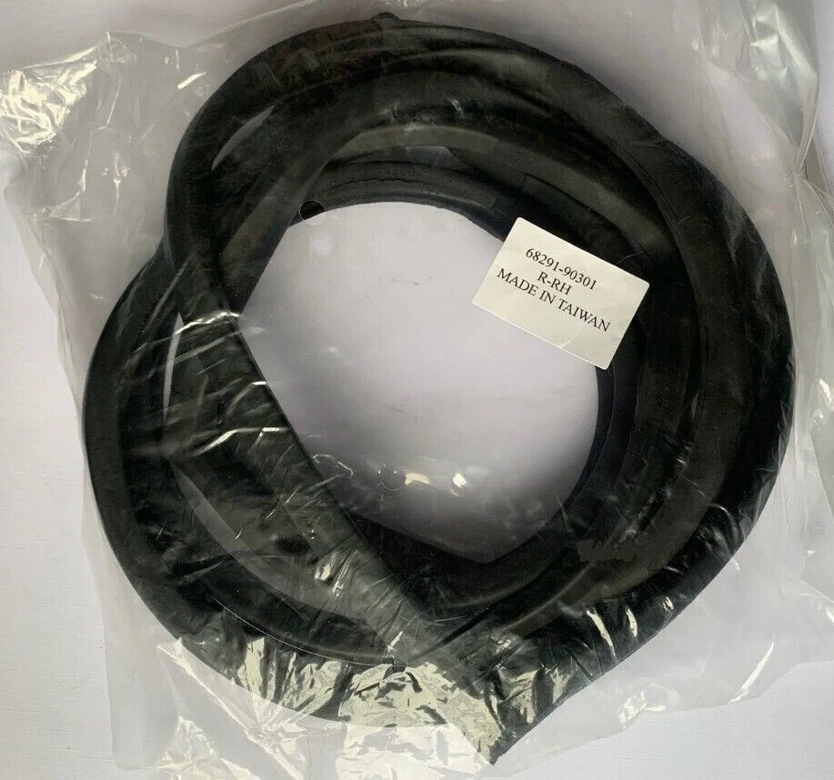 Par de sellos de goma para puerta trasera Toyota FJ40 BJ40 Land Cruiser 1975-1984 Foto 4 de 4