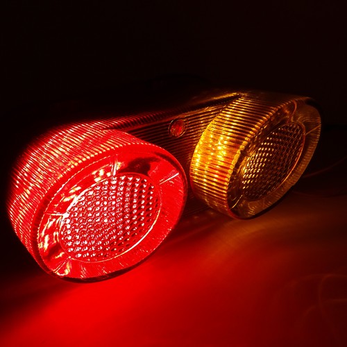 Tail Brake Turn Signals Light Clear 2001 2002 2003 2004 2005 YAMAHA FAZER FZ1 - Picture 4 of 5