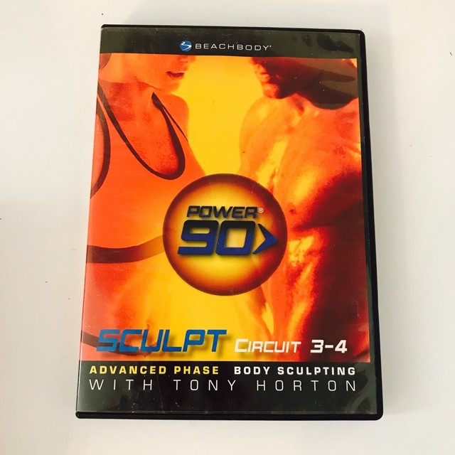 Beachbody Power 90 Sculpt Circuit 34 With Tony Horton DVD