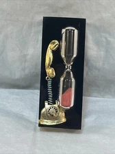 Sand Timer Hourglass Phone Phone Call Timer In Resin 3"x1"