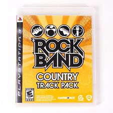 Rock Band Country Track Pack PS3 Playstation 3 Video Game DVD Music Videogame